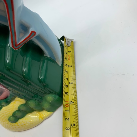 VTG Wizard of Oz Emerald City Yellow Brick Road Dorothy & Toto Ceramic Teapot - Picture 16 of 16